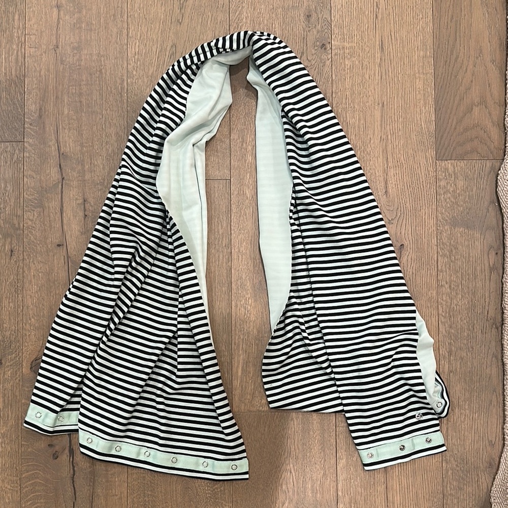 Striped Black and White Skirt